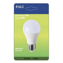 AMPOULE LED PALI E27 10W/60W X1