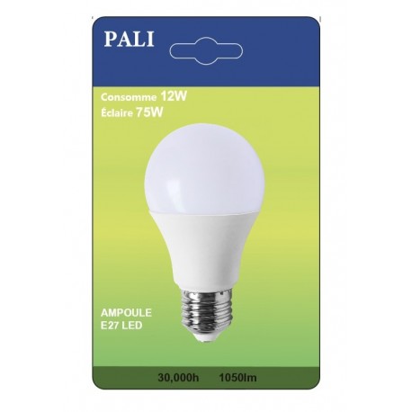  AMPOULE LED PALI E27 12W/75W X1