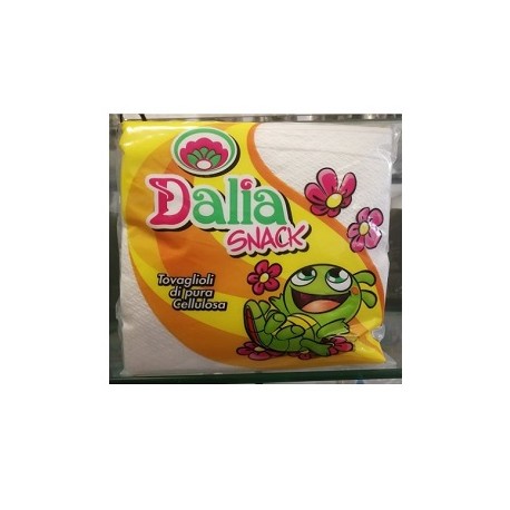 DALIA SERVIETTE BLANC 1PLI 33X33 100PCS