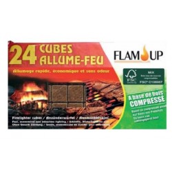 FLAM'UP ALLUME FEU 24 CUBES 
