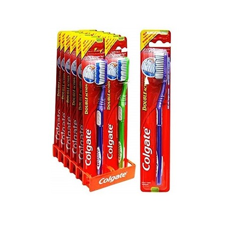 COLGATE BROSSE A DENT x1 DOUBLE ACTION