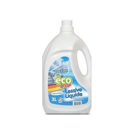 ECOTOP LESSIVE LIQUIDE 3L OCEAN