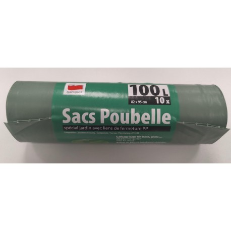 SACS POUBELLE 100L