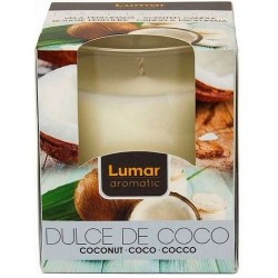 BOUGIE EN VERRE PARFUM COCO