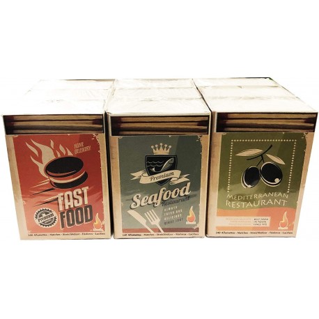 ALLUMETTES FUMEUR LOT DE 10 packs