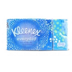 KLEENEX MOUCHOIR 8x9PCS 2 PLIS EVERYDAY