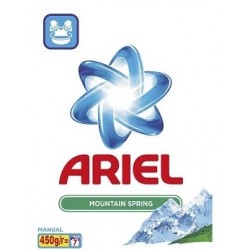 ARIEL POUDRE MANUEL 450G SOURCE DE MONTAGNE