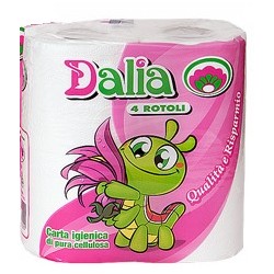 DALIA PAPIER TOILETTE 2PLIS 4RLX 