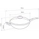 WOK ALUMINIUM 30 CM