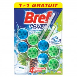 BREF BLOC WC 50G POWER ACTIVE PIN 1+1