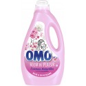 OMO LESSIVE 40D 2L ROSE & LILAS BLANC