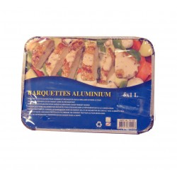 BARQUETTES ALUMINIUM 1L X5PCS