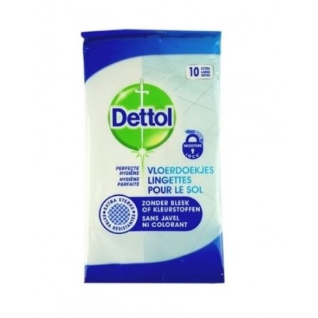 DETTOL LINGETTES MULTI NETTOYANTES 10 PCS