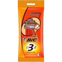 BIC RASOIR 3 LAME SENSITIVE X4