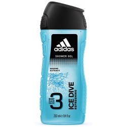 ADIDAS GEL DOUCHE 250ML ICE DIVE 3 IN 1