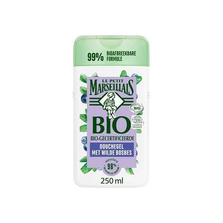 LE PETIT MARSEILLAIS BIO GEL DOUCHE 250ML MYRTILLE