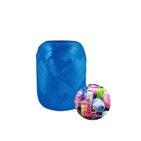 BOBINE RUBAN BLEU 5MM*20CM
