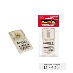 PIEGE A SOURIS EN BOIS 12*6,2CM