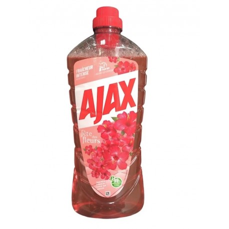 AJAX NETTOYANT SOLS 1.25L HIBISCUS