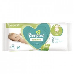 PAMPERS LINGETTE BEBE 52PCS SENSIBLE
