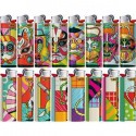 BRIQUET BIC J26 MASQUE DESIGNS