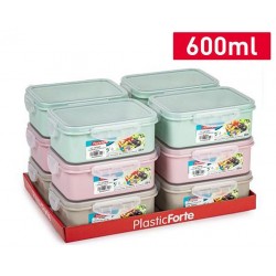 BOITE ALIMENTAIRE RECTANGULAIRE 600ML