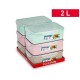 BOITE ALIMENTAIRE RECTANGULAIRE 2L