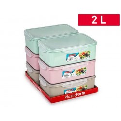 BOITE ALIMENTAIRE RECTANGULAIRE 2L