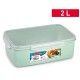 BOITE ALIMENTAIRE RECTANGULAIRE 2L