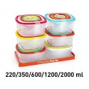 BOITE ALIMENTAIRE CARRÉ LOT DE 5
