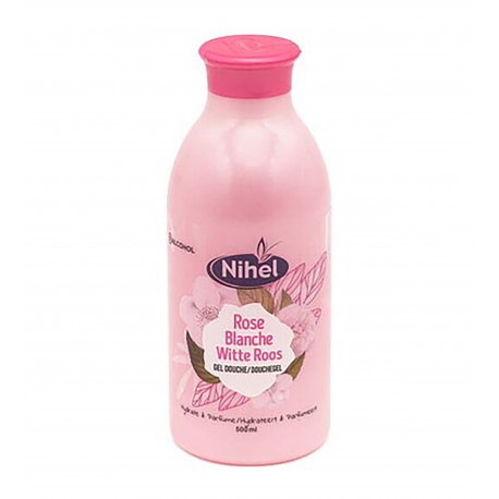 NIHEL GEL DOUCHE 500ML ROSE BLANCHE