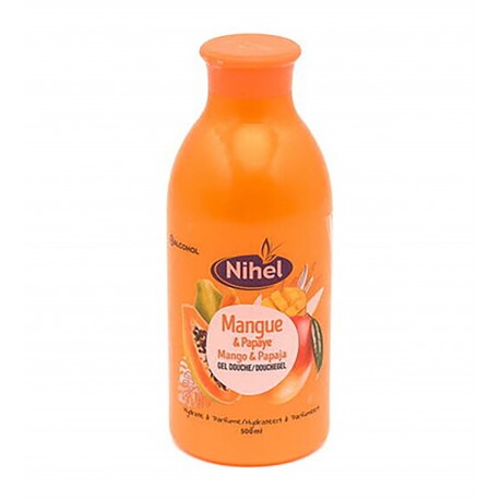 NIHEL GEL DOUCHE 500ML MANGUE & PAPAYA