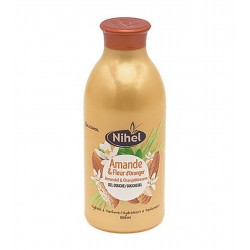NIHEL GEL DOUCHE 500ML AMANDE & FLEUR D'ORANGER