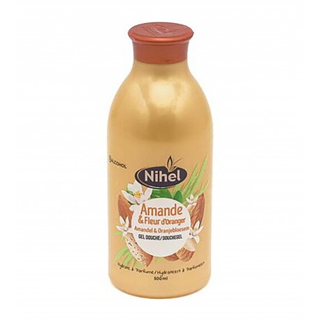 NIHEL GEL DOUCHE 500ML AMANDE & FLEUR D'ORANGER
