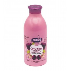 NIHEL GEL DOUCHE 500ML CERISE NOIRE & PISTACHE