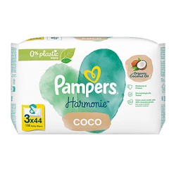 PAMPERS LINGETTE BEBE 3X44PCS COCO