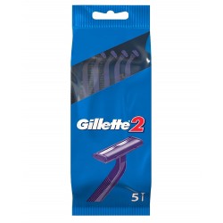 GILLETTE RASOIR BLUE 2 LAMES 5PCS
