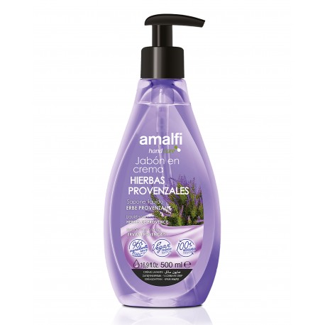 AMALFI 500ML CREME LAVE-MAIN HERBES DE PROVENCES