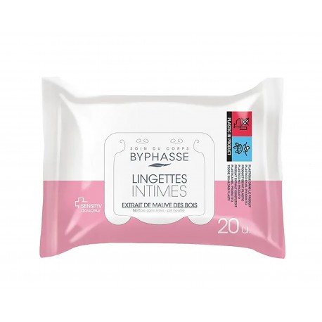 BYPHASSE X20 LINGETTES INTIME