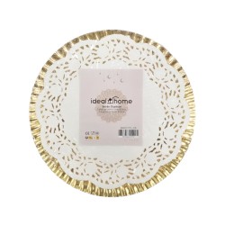 5 PLATS CARTON RONDS 25Ø