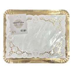 5 PLATS CARTON RECTANGLES 38X31CM