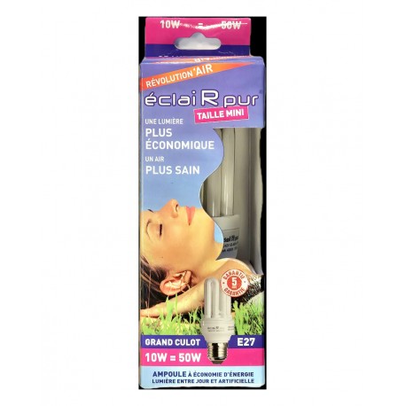 AMPOULE A ECONOMIE D'ENERGIE E27 10W