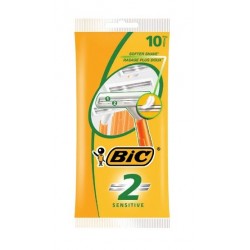 BIC RASOIR 2 LAME SENSITIVE X10