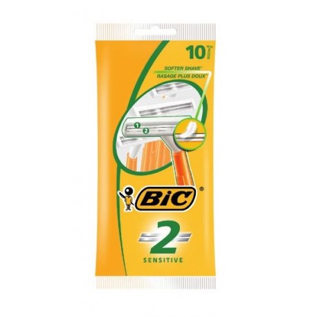 BIC RASOIR 2 LAME SENSITIVE X10