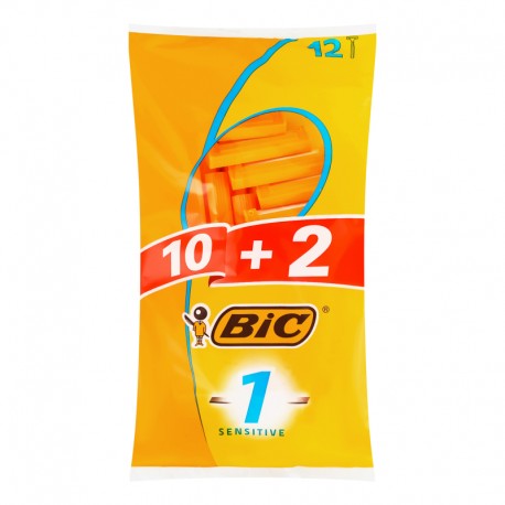 BIC RASOIR 1 LAME SENSITIVE X10+2