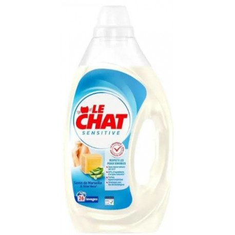 LE CHAT LESSIVE LIQUIDE 25D 1.25L SENSITIVE