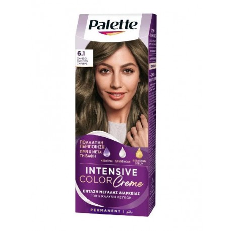 COLORATION CHEVEUX BLOND FONCÉ 6-1 (SCHWARZKOPF PALETTE)