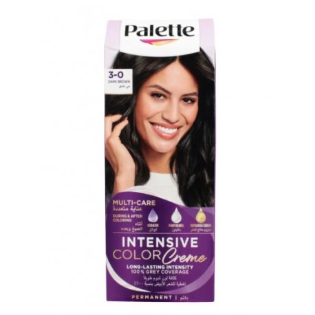 COLORATION CHEVEUX BRUN FONCE 3-0 (SCHWARZKOPF PALETTE)
