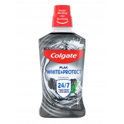 COLGATE BAIN DE BOUCHE WHITE + CHAROAL 500ML