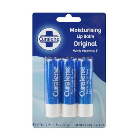 CURALENE BAUME POUR LEVRES 3x4.80G ORIGINAL